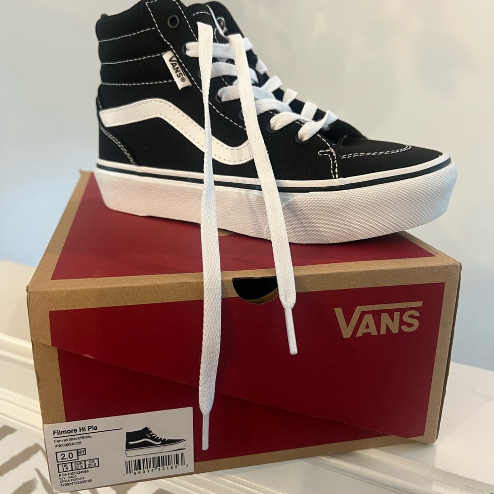 Vans Filmore high top platform